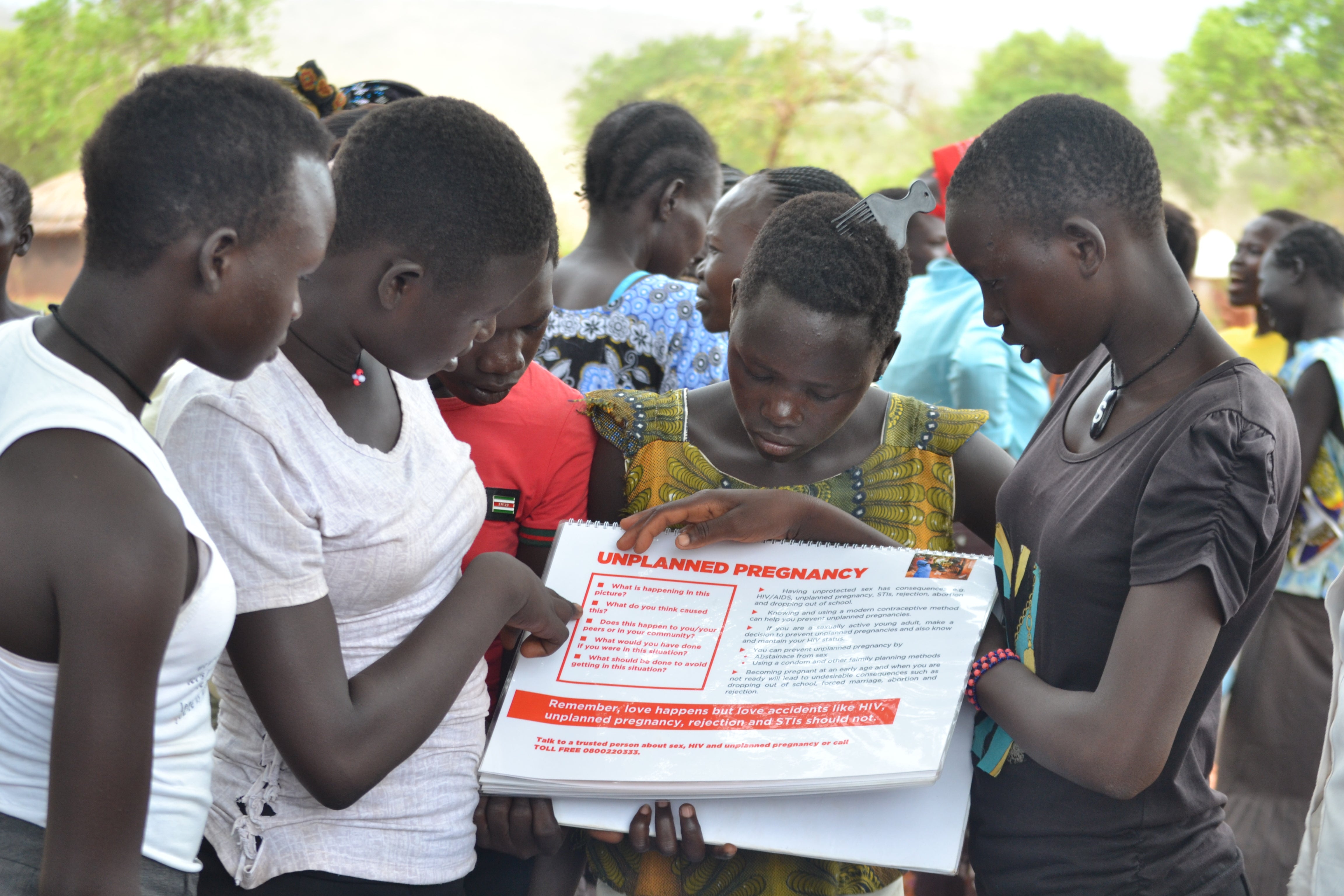 UNFPA Uganda | Reaching young people with sexuality education during the  COVID-19 pandemic