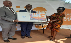 UNFPA boosts Uganda Bureau of Statistics with computers and accessories ahead of Uganda’s first digitized census exercise.
