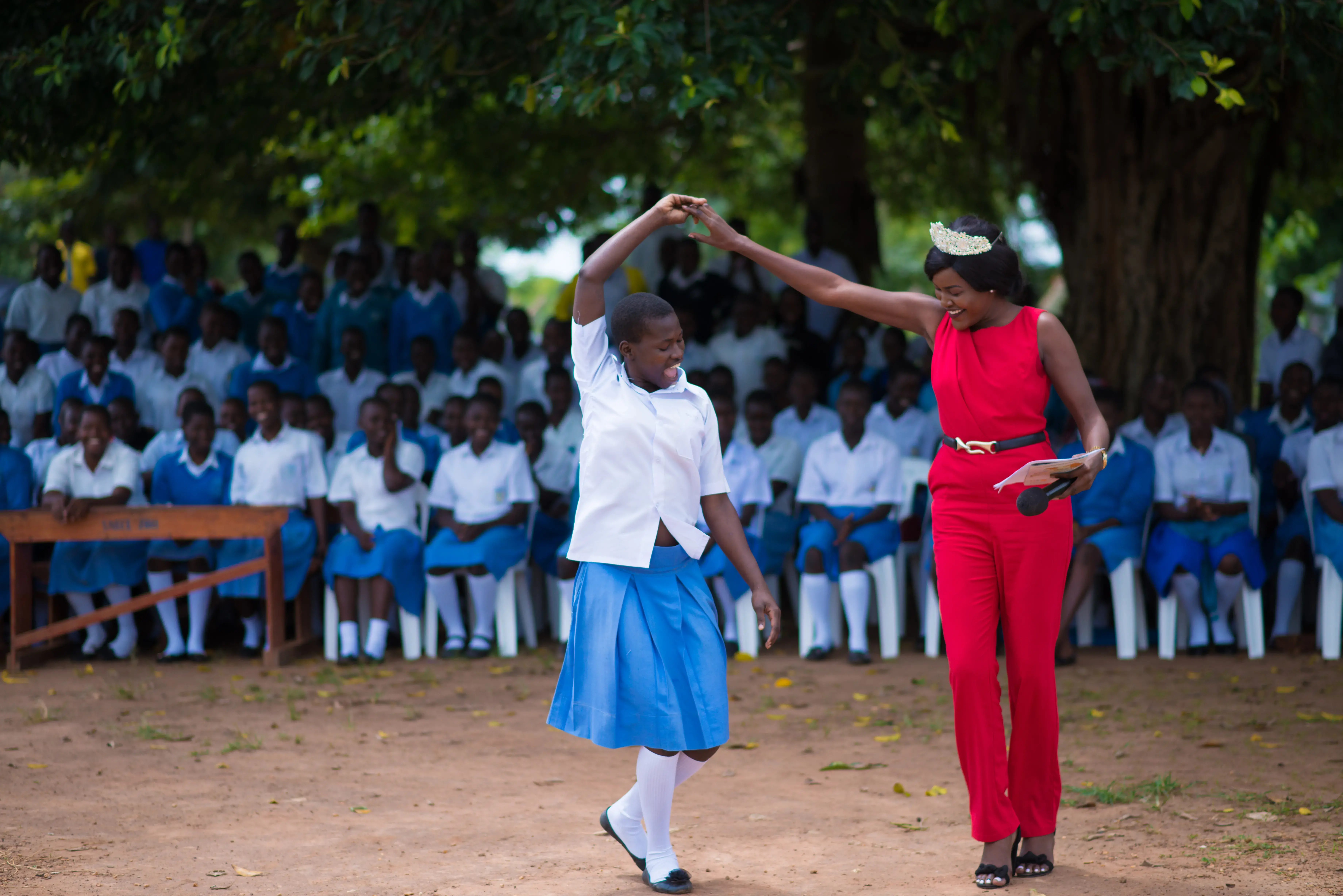 I am inspired by the girls who are determined to live their dreams