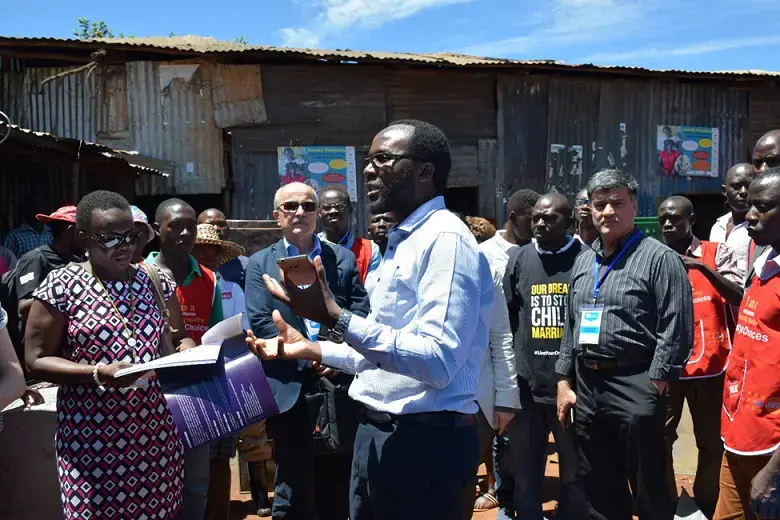  Executive Boards of UN Agencies Visit UNFPA Supported Health and Youth Centre