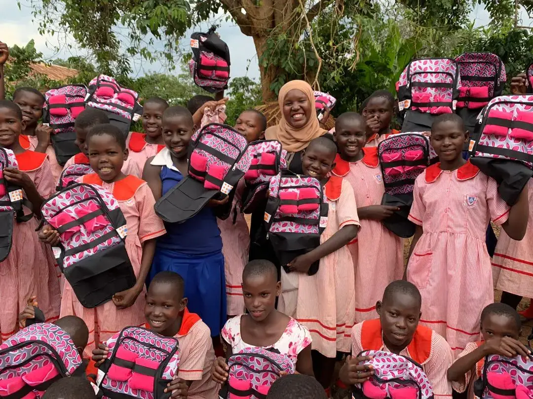 Fulfilling  a childhood dream: Jamila  partners with UNFPA to promote menstruation hygiene 