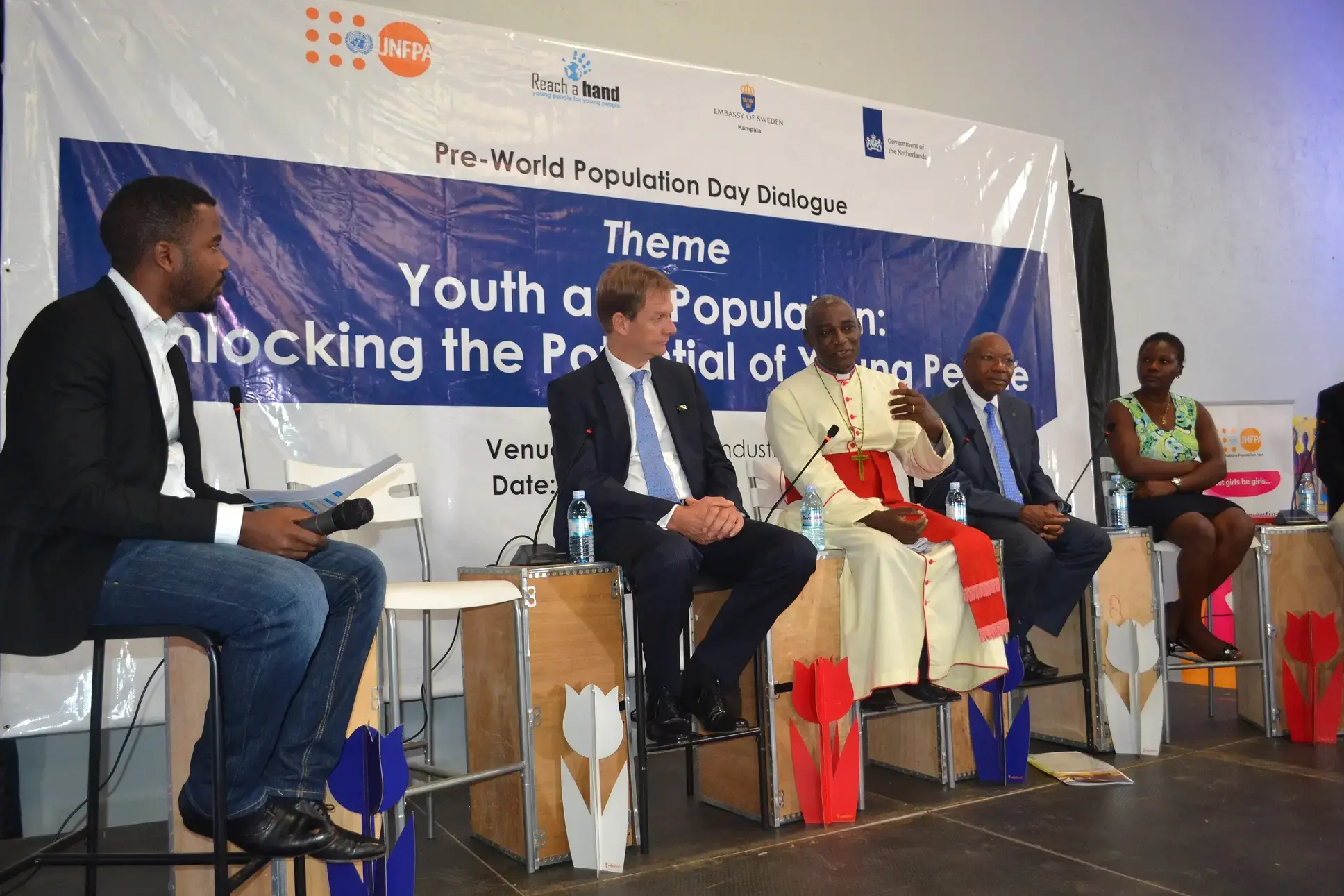 Unlocking youth potential; young people lead the way in dialogue on reproductive health services