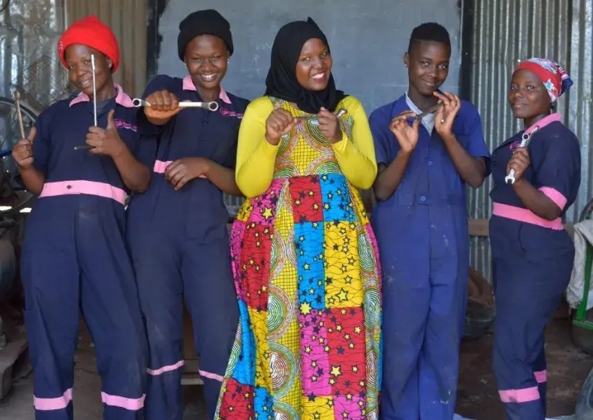 I was inspired to pursue my dream of making reusable pads for girls