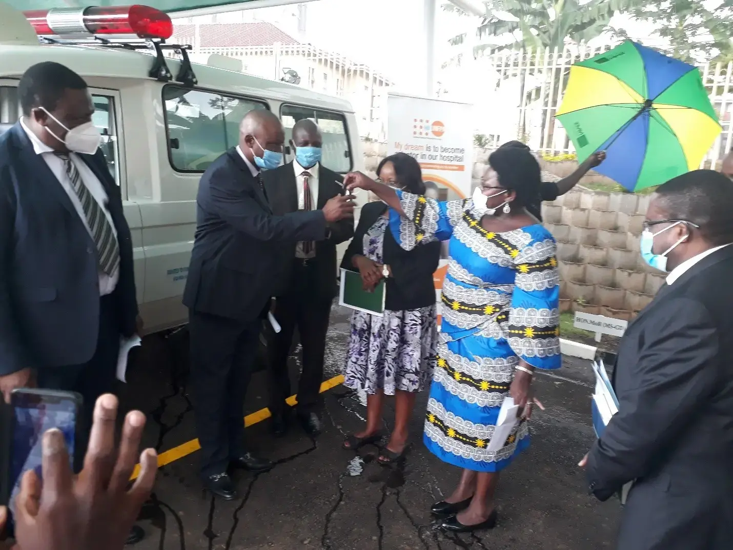 UNFPA supports Yumbe district with new ambulance to strengthen referral systems and improve maternal health 