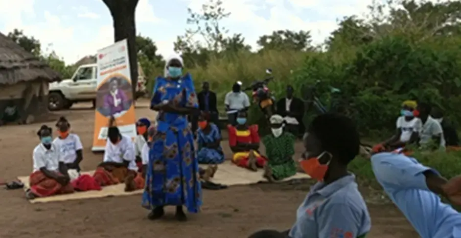 Female –led farmer group championing a violence –free community in Agago 