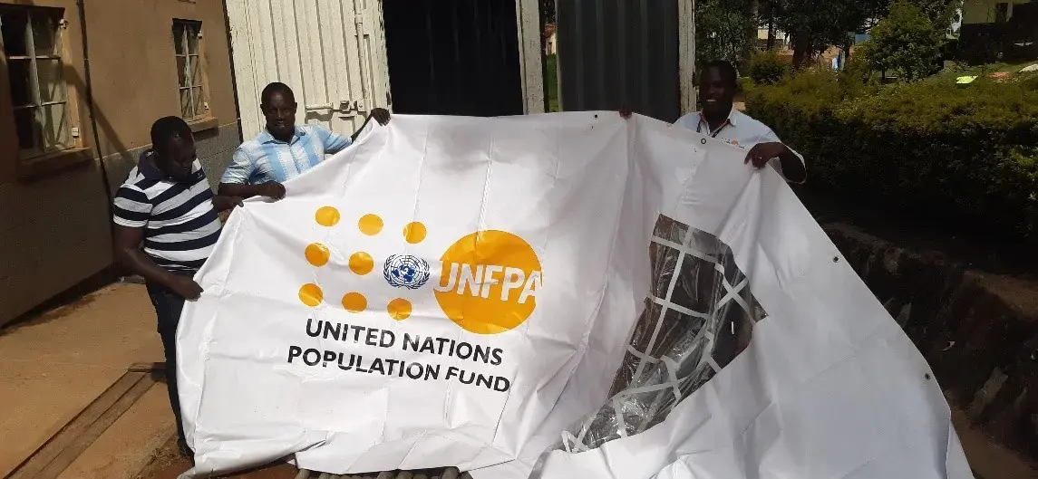 UNFPA responds to COVID-19 in West Nile and Northern Uganda