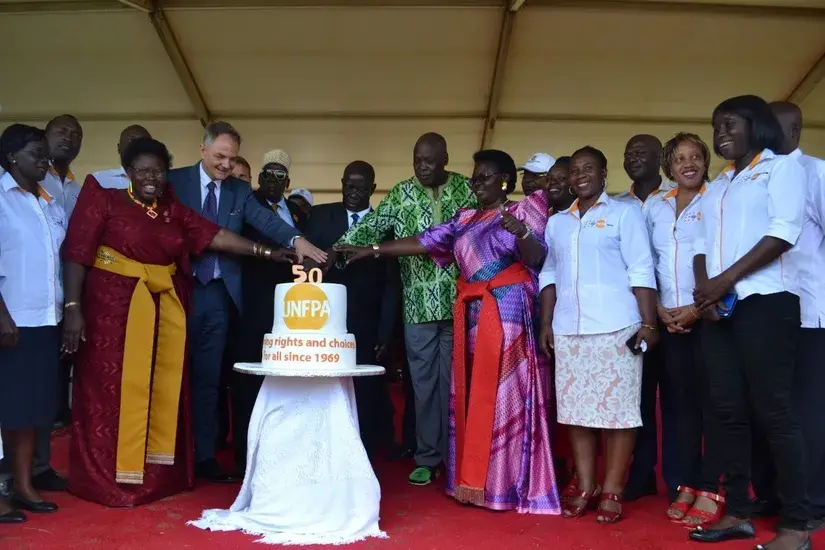 World Population Day Highlight:  Vice- President Edward Ssekandi joins UNFPA Uganda to Commemorate 50th Anniversary and ICPD25