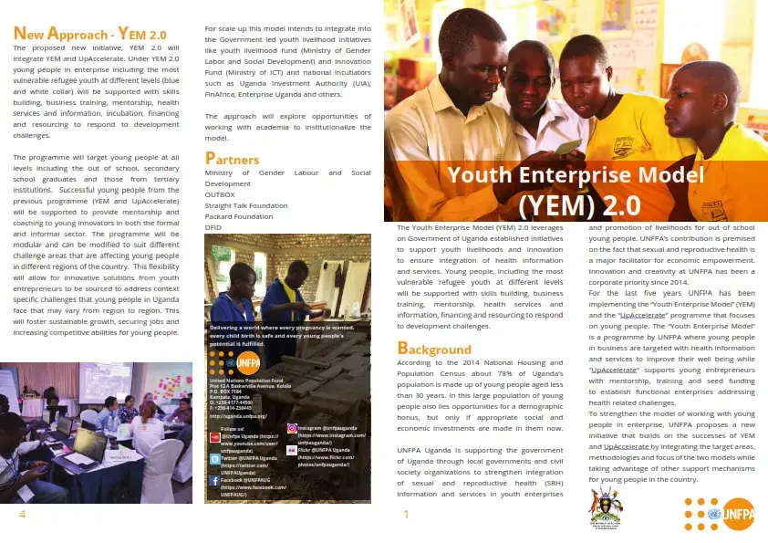 A New Approach:  Youth Enterprise Model 2.0