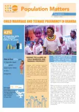 Child Marriage and Teenage Pregnancy in Uganda