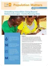 Unmasking Inequalities: Going Beyond National Averages - Family Planning Atlas