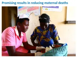 Promising results in reducing maternal deaths