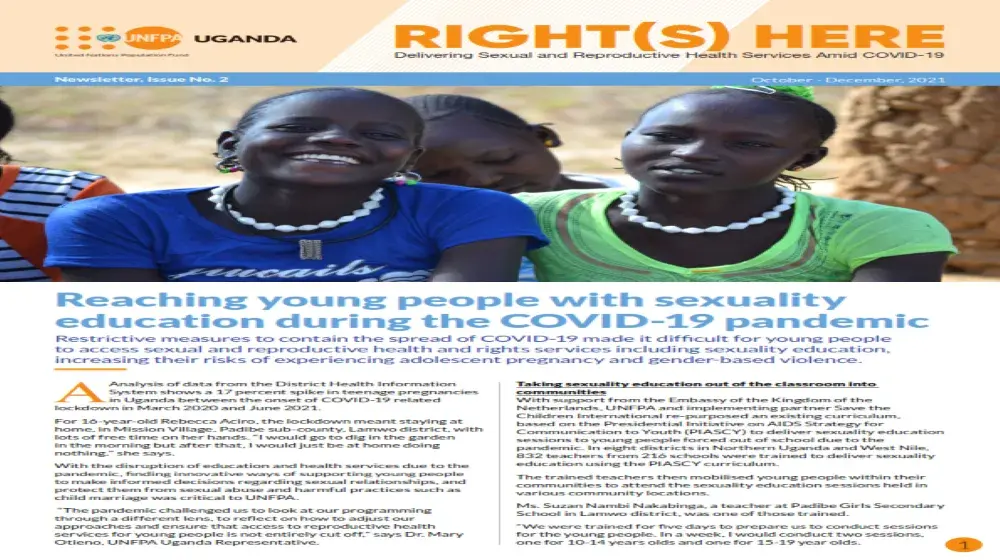 Right(s) Here: Delivering Sexual and Reproductive Health Services Amid COVID-19. Issue No.2